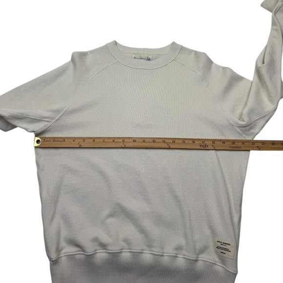 Merz B. Schwanen Good Basics Relaxed Fit Sweatshirt Cashew - Picture 11 of 12